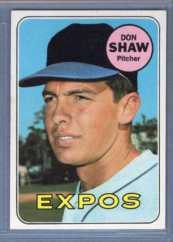1969 Topps #183 Don Shaw EX-MT  GO661