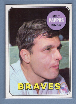 1969 Topps #79 Milt Pappas (a) EX-MT  GOWAYY