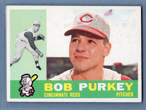 1960 Topps # 4 Bob Purkey VG-EX High Grade Set Break