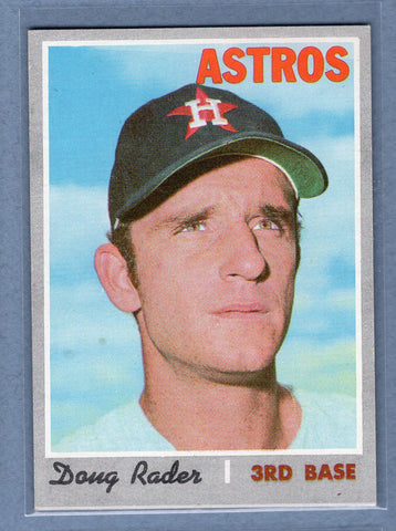 1970 Topps #355 Doug Rader  EX-MT  GO450