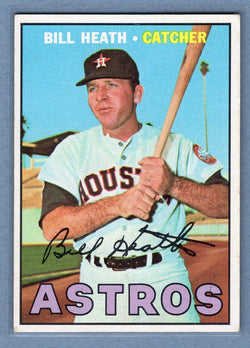 1967 Topps #172 Bill Heath EX  GO215