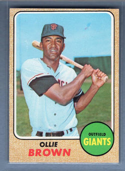 1968 Topps #223 Ollie Brown EX-MT  GO588