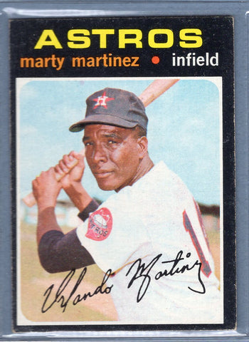 1971 Topps #602 Marty Martinez  EX  SB1