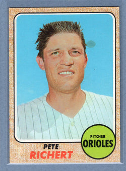 1968 Topps #354 Pete Richert (pd) (a)  VG-EX  GO550