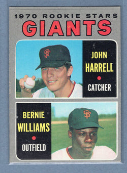 1970 Topps #401 Giants Rookies (b) EX  GO900