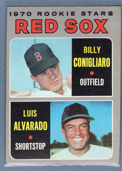 1970 Topps #317 Red Sox Rookies (Luis Alvarado, Billy Conigliaro) VG-EX