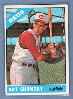 1966 Topps #119 Art Shamsky (a) EX  GO301