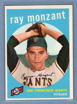 1959 Topps #332 Ray Monzant EX-MT  GO200
