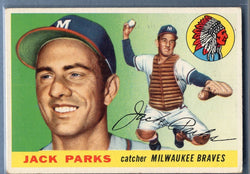 1955 Topps #23 Jack Parks(2) VG GO9013