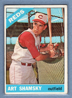 1966 Topps #119 Art Shamsky (b) VG-EX  GO301