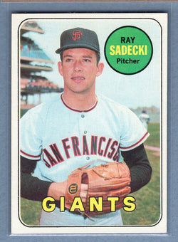 1969 Topps #125 Ray Sadecki (a) EX-MT  GOWABB