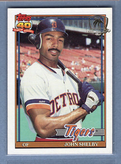 1991 Topps Desert Shield #746 John Shelby  NM  GO625