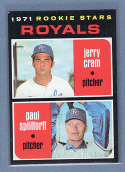 1971 Topps #247 Royals Rookies  EX-MT  GO550
