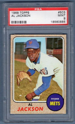 1968 Topps #503 Al Jackson (18560885) PSA 9