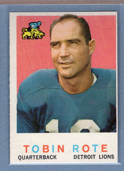 1959 Topps #170 Tobin Rote EX-MT  GO159
