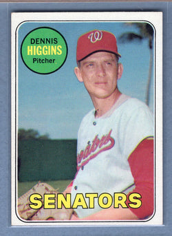 1969 Topps #441 Dennis Higgins (a) EX-MT  GO700