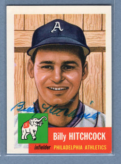 1991 Topps Archives #17 Billy Hitchcock Autograph Auto signed