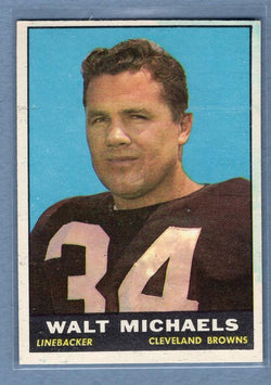 1961 Topps #75 Walt Michaels(st) VG-EX  GO169