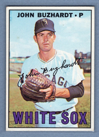 1967 Topps #178 John Buzhardt EX  GO215