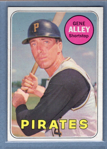 1969 Topps #436 Gene Alley(c) EX-MT  GO850