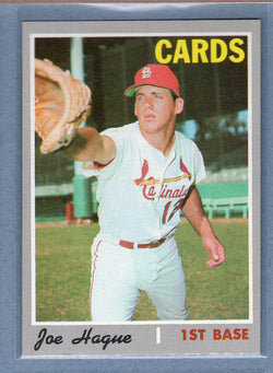 1970 Topps #362 Joe Hague  EX-MT  GO450