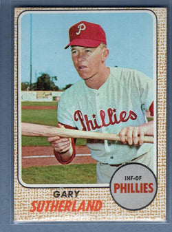 1968 Topps 98 Gary Sutherland VG-EX SET BREAK