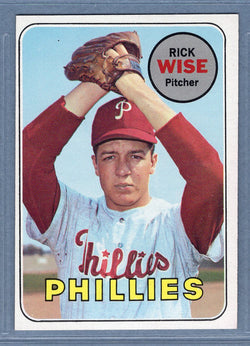 1969 Topps #188 Rick Wise EX-MT  GO661