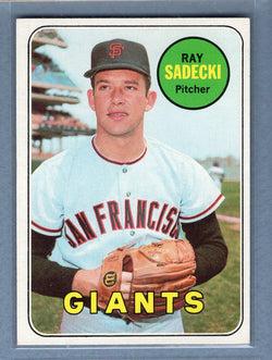 1969 Topps #125 Ray Sadecki (c) EX-MT  GOWABB