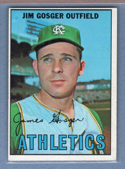 1967 Topps #17 Jim Gosger EX  GO225