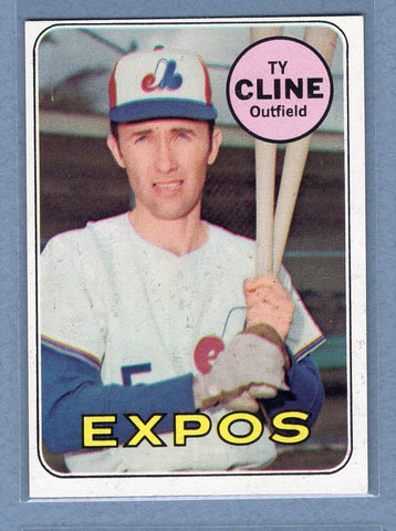 1969 Topps #442 Ty Cline (a) EX-MT  GO700