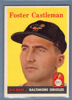 1958 Topps #416 Foster Castleman EX  GO401