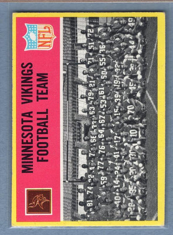 1967 Philadelphia #97 Minnesota Vikings VG-EX GO73