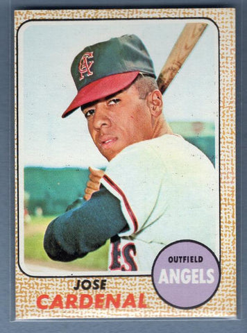 1968 Topps 102 Jose Cardenal VG-EX SET BREAK