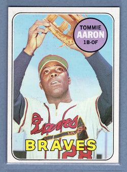 1969 Topps #128 Tommie Aaron (a) EX-MT  GOWABB