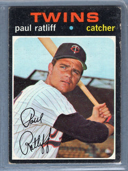 1971 Topps #607 Paul Ratliff  EX  SB1