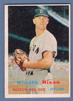 1957 Topps #189 Willard Nixon EX  GO215