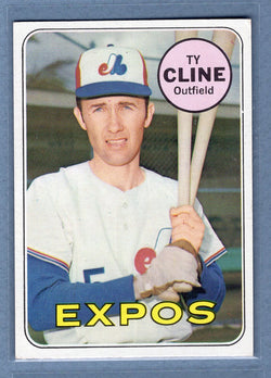 1969 Topps #442 Ty Cline (b) EX-MT  GO700