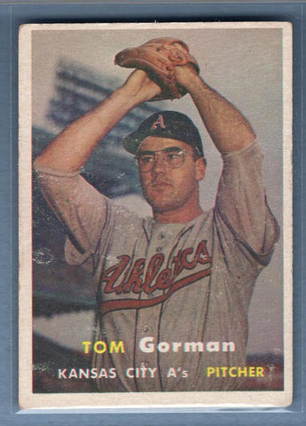 1957 Topps #87 Tom Gorman VG-EX     GO80