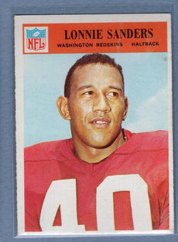 1966 Philadelphia #192 Lonnie Sanders EX  GO171