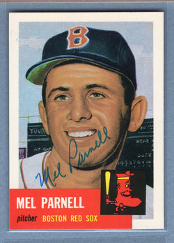 1991 Topps Archives #19 Mel Parnell Autograph Auto signed