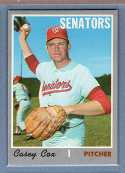 1970 Topps #281 Casey Cox  EX-MT  GO680