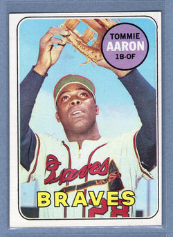 1969 Topps #128 Tommie Aaron (b) EX-MT  GOWABB
