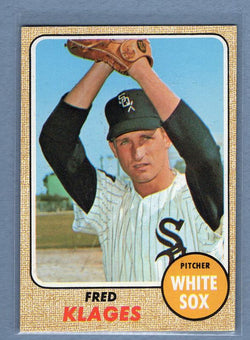 1968 Topps #229 Fred Klages EX-MT  GO588
