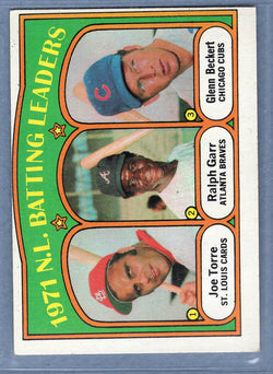 1972 Topps #85 NL Batting Leaders (b) EX  GO544