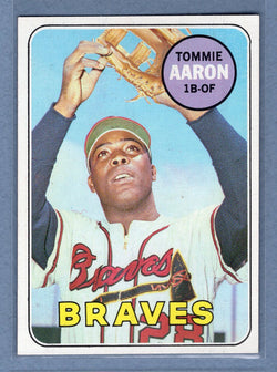 1969 Topps #128 Tommie Aaron (c) EX-MT  GOWABB