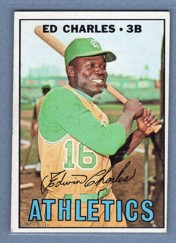 1967 Topps #182 Ed Charles (st) VG  GO215