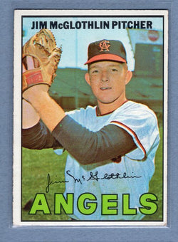 1967 Topps #19 Jim McGlothlin EX  GO225
