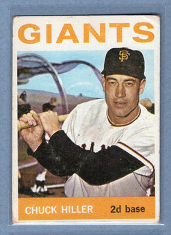1964 Topps #313 Chuck Hiller (b) VG  GO441