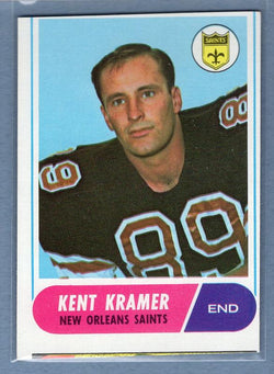 1968 Topps #134 Kent Kramer EX-MT    GO86