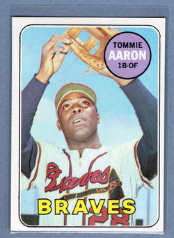 1969 Topps #128 Tommie Aaron (d) EX-MT  GOWABB